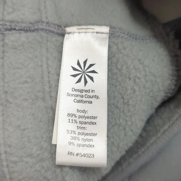 Athleta SpaceDye Polartec Power Stretch Peak Tight, Color Gray Size XS - Picture 14 of 14